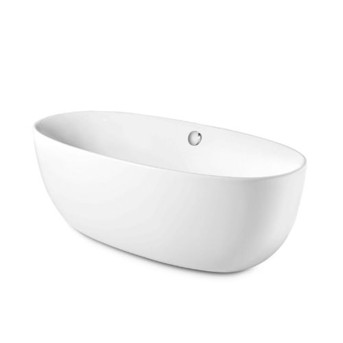 Banheira oval - VIRGINIA.  - ROCA - freestanding / em acrílico / branca