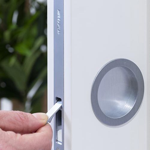 Puxador para porta de correr - EASY - ECLISSE - metálico / contemporâneo / da linha residencial