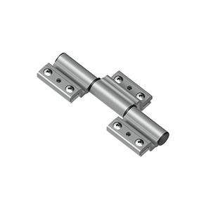 Dobradiça para porta - MONZA  - Fapim - em alumínio extrudado / de três peças / preta