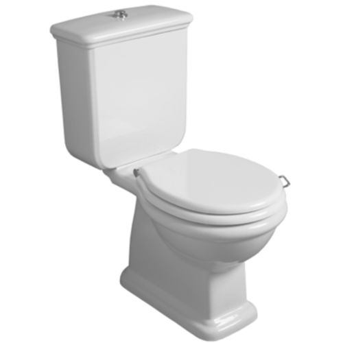 Vaso sanitário monobloco - LA 07 + LA 09 - SIMAS ACQUA SPACE - em cerâmica / da linha residencial / oval