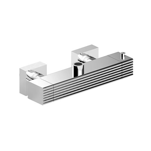Misturador bicomando para box de banheiro - 3287TM - RUBINETTERIE STELLA - de parede / termostático / em metal cromado