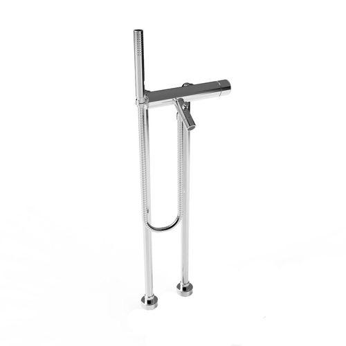 Misturador monocomando para box de banheiro - 3267CL306 - RUBINETTERIE STELLA - para banheira / de piso / em metal cromado