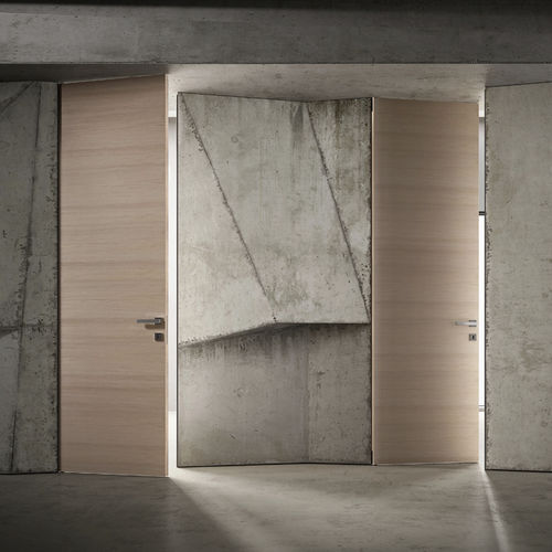 Porta interna - FILOMURO BIVERSO - GAROFOLI - em madeira / de abrir / pivotante