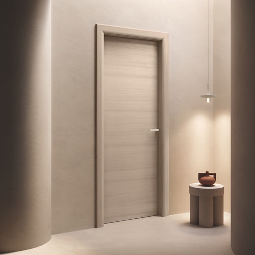 Porta interna - Zeronda 1L - GAROFOLI - em madeira maciça / de abrir / contemporânea