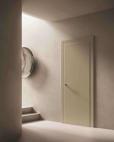 Porta interna - ZERONDA - GAROFOLI - em madeira maciça / de abrir / contemporânea