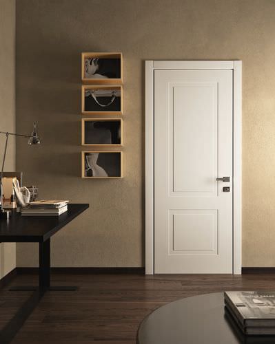 Porta interna - SOVRANA: mod. Miraquadra 2B - GAROFOLI - em carvalho / de abrir / sem vidros