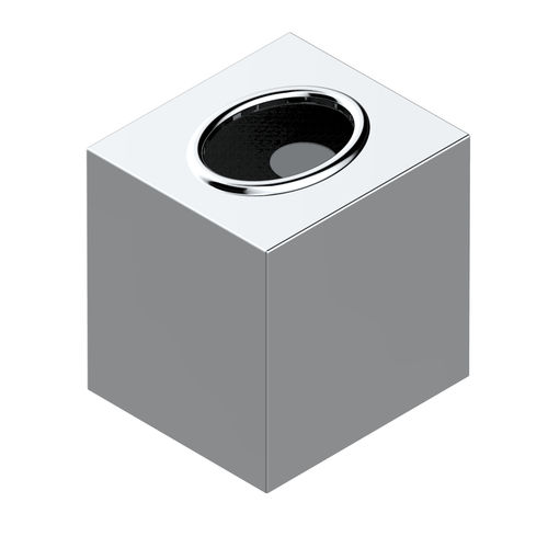 Dispenser de lenços de papel freestanding - ZOOM.7 - THG Paris - de parede / manual / metálico