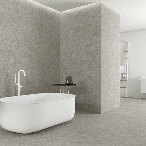 Placa de pedra em grés porcelanato - COVERLAM BLUE STONE - GRESPANIA CERAMICA - para parede / para piso / fosca