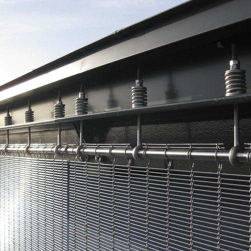 Sistema de fixação em aço inoxidável - TOP MOUNTING Cable Mesh - HAVER & BOECKER OHG - para revestimento de fachada / para parede-cortina / para ambiente externo
