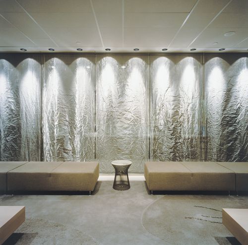 Membrana têxtil em tecido - TEXTURA 1991 - HAVER & BOECKER OHG - metálica / para ambiente interno