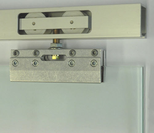 Dobradiça para porta de correr - JUNIOR 40/GS - Hawa Sliding Solutions AG - para porta de vidro / metálica / contemporânea