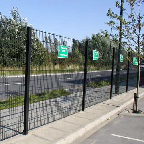Cerca de tela soldada - PALLAS LITE - HERAS - industrial / em aço / de elevada segurança