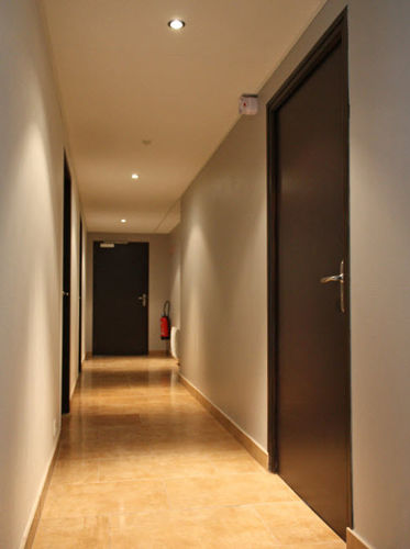 Porta interna - AXIOME 39 CR3 - HUET - em faia / em aço / em laminado