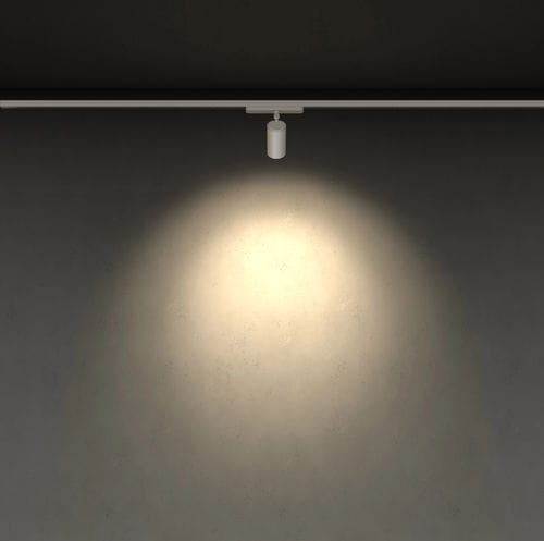 Spot de trilho de LED - EIDOS D89 - ING. CASTALDI ILLUMINAZIONE - redondo / em alumínio / em policarbonato