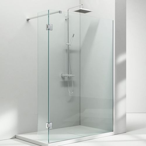 Cabine de banho walk-in - SK-IN : SK+SY  - VISMARAVETRO - em vidro / pivotante / fixa