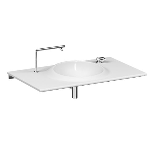 Cuba de apoio - 4519B403-1596 - VitrA - em cerâmica / redonda / contemporânea