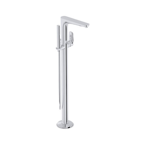 Conjunto de chuveiro de piso - A41288EXP - VitrA - contemporâneo / com chuveiro de mão