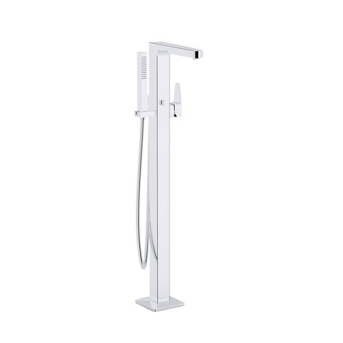 Conjunto de chuveiro de piso - A41289EXP - VitrA - contemporâneo / com chuveiro de mão