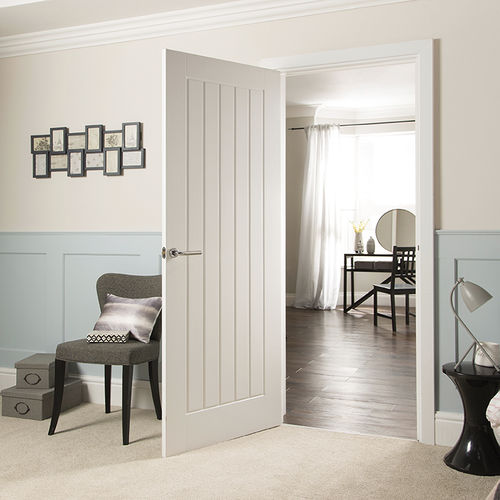 Porta interna - NEWARK - JELD-WEN - em MDF / de abrir / sem vidros