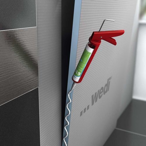 Selante elástico - 610  - wedi GmbH - à base de polímeros / à prova de água / para concreto