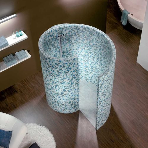 Chuveiro em espuma - Nautilo - wedi GmbH - em poliestireno / curvo