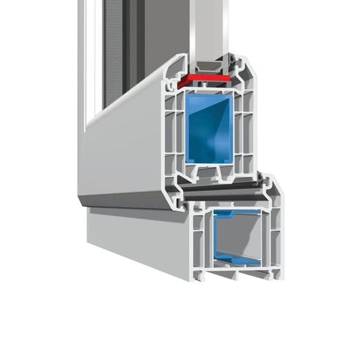 Porta interna - GOLD®  SERIES - KÖMMERLING - em aço / em compósito / de abrir