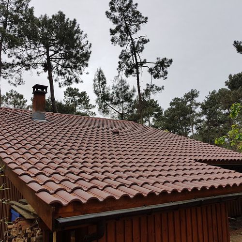 Telha portuguesa - SELECTUM - Cerámica La Escandella - em clínquer / vermelha / marrom