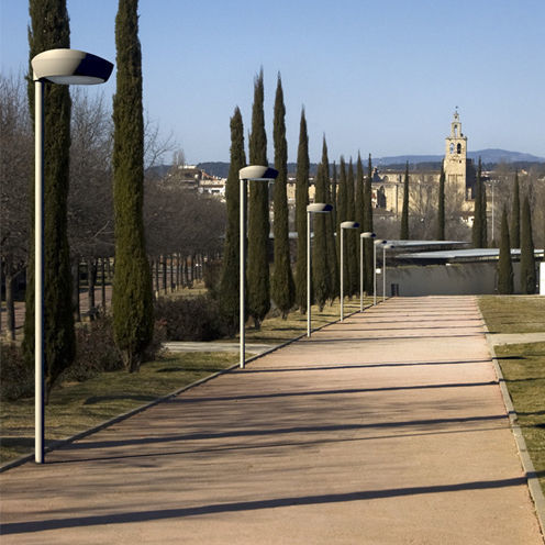 Poste de iluminação pública - NIU  - LAMP LIGHTING - para jardim / contemporâneo / em alumínio