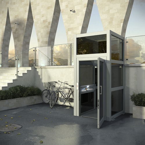 Plataforma elevadora para pessoas com mobilidade reduzida - STEPPY  - VIMEC Srl - para edifício / para uso profissional / para ambiente externo
