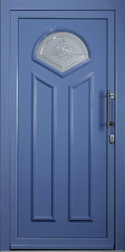 Porta de entrada - LIGNE PASSION : TRAMONTANE - TRYBA - em alumínio / de abrir / clássica