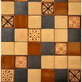 Placas de revestimento em cerâmica - TERRACOTTA - TERRES CUITES DE RAUJOLLES - polida / lisa / para ambiente interno