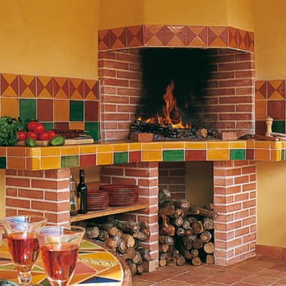 Tijolo para forno - OVEN TILE - TERRES CUITES DE RAUJOLLES - para churrasqueira / para piso / para chaminé