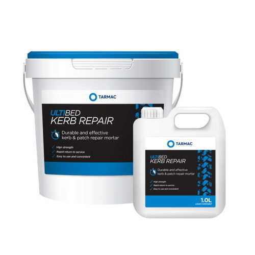 Argamassa de reparação - ULTIBED KERB REPAIR - Tarmac Building Products - para alvenaria / para concreto / à base de polímeros