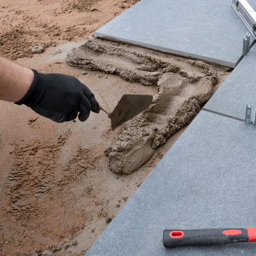 Argamassa para revestimento cerâmico - BULK BAG - Tarmac Building Products - para pavimento / de cimento / cor areia