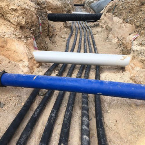 Material de aterro de alta resistência à compressão - TRUBED - Tarmac Building Products - para duto / para instalação eólica / para rodovia