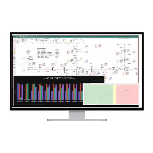 Software de arquitetura - ETAP - de monitoramento / de análise energética / de análise e simulação