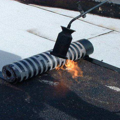 Manta impermeabilizante de proteção - ANTIROCK® RSI - SOPREMA - para parque de estacionamento / em rolo / asfáltica SBS