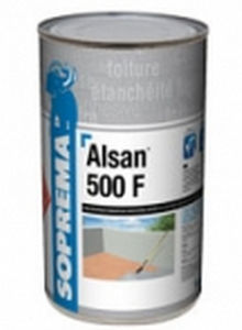 Impermeabilizante líquido para terraço de cobertura - ALSAN® 500 F - SOPREMA - em poliuretano / de resina