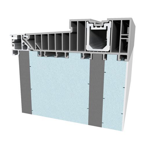 Perfil de janela em material plástico - PROFILETEC - STADUR PRODUKTIONS GMBH & CO KG - de alta resistência / com isolamento térmico