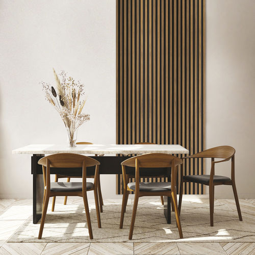 Acabamento de parede para ambiente interno - Panelio Hugo Oak Craft Teck PA4879 - SOBOPLAC - de poliestireno extrudado / com efeito de madeira / para área úmida