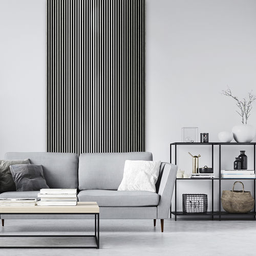 Acabamento de parede para ambiente interno - Panelio Duval Silver PA4871 - SOBOPLAC - de poliestireno extrudado / com efeito de madeira / para área úmida