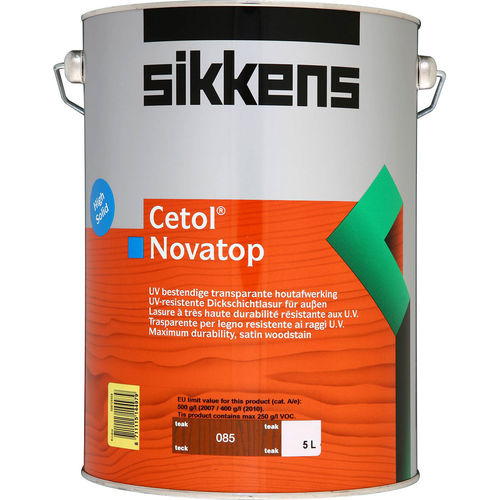 Velatura de acabamento - CETOL NOVATOP - SIKKENS - com baixa emissão de COV / sustentável