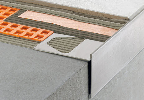 Perfil metálico - SCHLÜTER®-BARA-RT - Schluter-Systems - de remate lateral