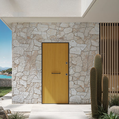 Porta de entrada - MAROSTICA PRO - SCRIGNO - em madeira / de abrir / contemporânea