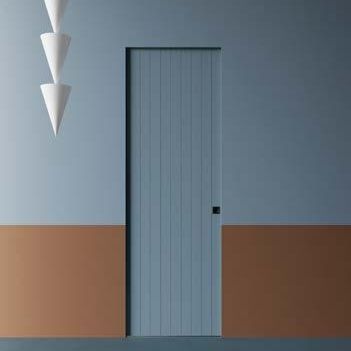 Porta interna - RIMINI - SCRIGNO - em madeira / em laminado / de correr