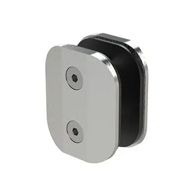 Pinça para vidro em aço inoxidável - 009REL5060 - SADEV - para ambiente interno / para fachada / para fachada em vidro