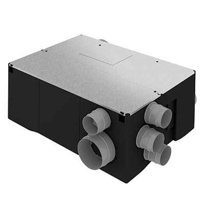 Unidade de ventilação centralizada - PRIMOCOSY HR BP - ATLANTIC - de fluxo duplo / residencial / para casa