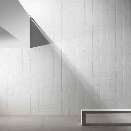 Placas de revestimento em grés porcelanato - MURALS LINES - Royal Mosa - em cerâmica / fosca / brilhante