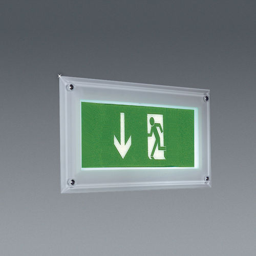 Iluminação de emergência de embutir - IN SAVE - REGENT LIGHTING - retangular / de LED / em vidro acrílico
