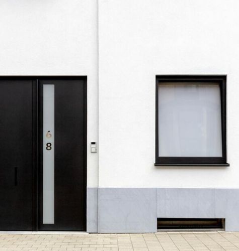 Porta de entrada - MASTERLINE 8 - Reynaers Aluminium - em alumínio / de abrir / contemporânea